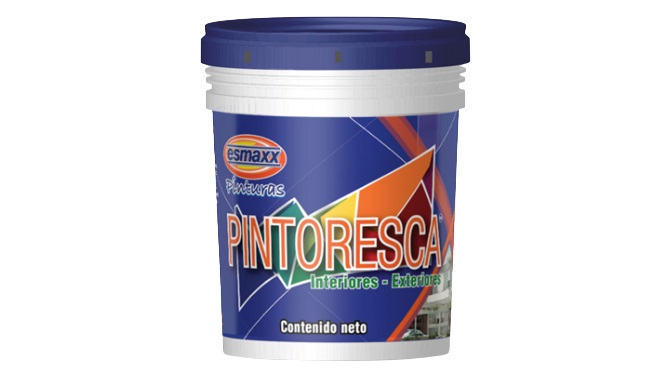 PINTURA VINILICA PINTORESCA BEIGE 4 LTS