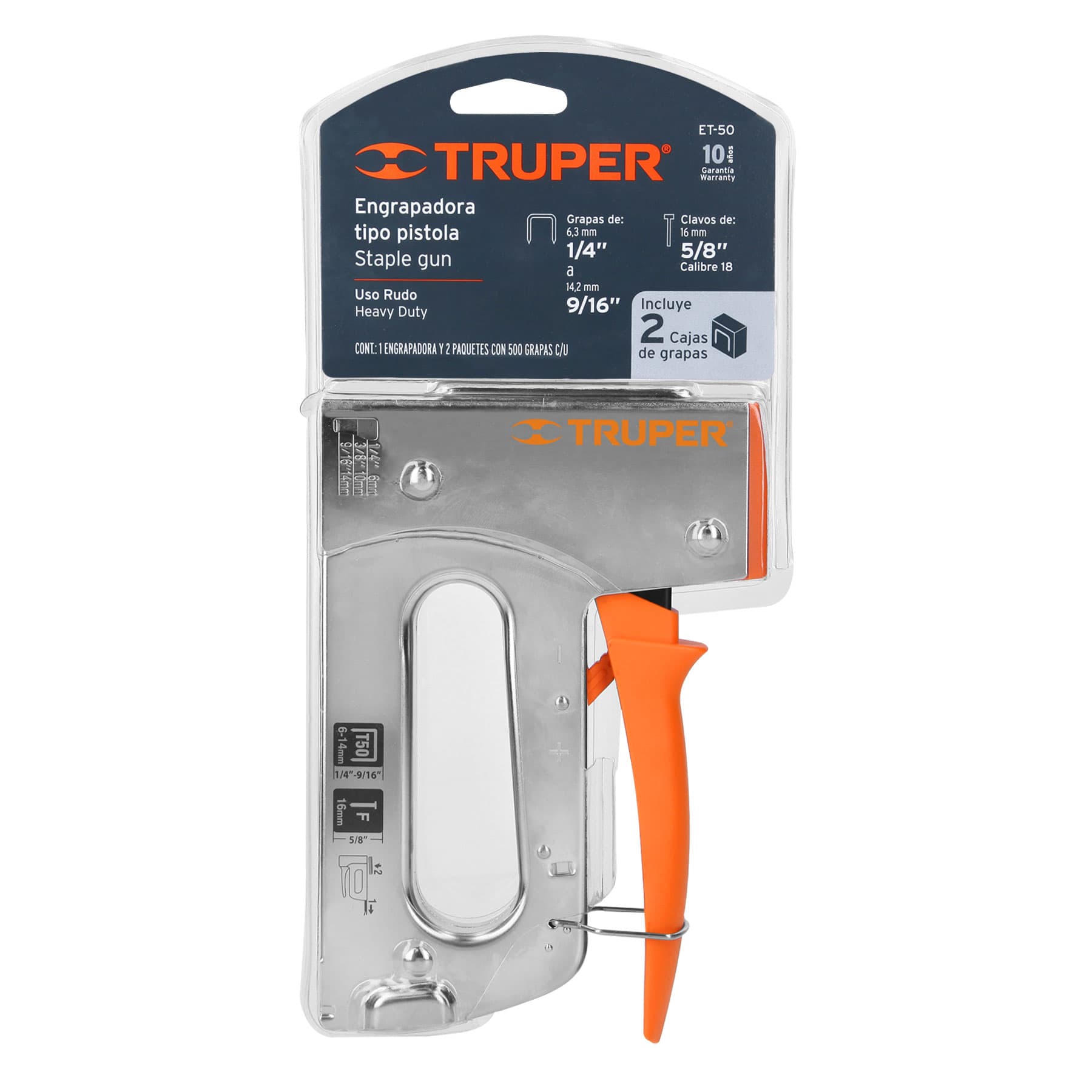 ENGRAPADORA / CLAVADORA TIPO PISTOLA, TRUPER