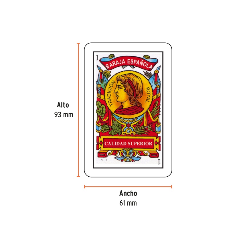BARAJA ESPAÑOLA DE 40 CARTAS, TRUPER