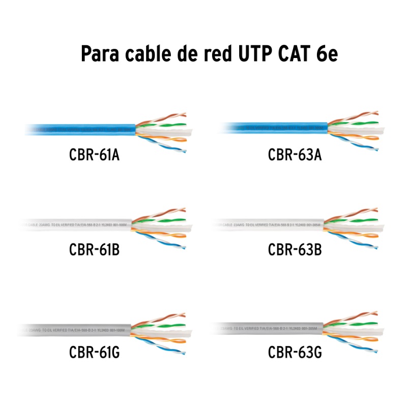 PLUG RJ45 CAT6, BOLSA CON 20 PIEZAS