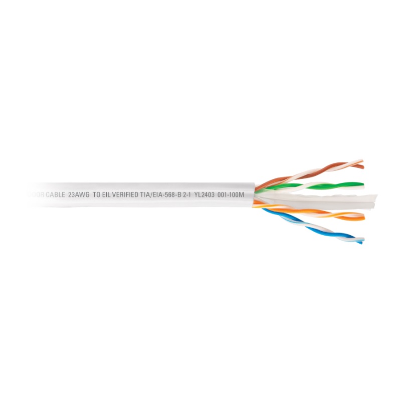METRO CABLE UTP CAT6 BOBINA 100M BLANCO