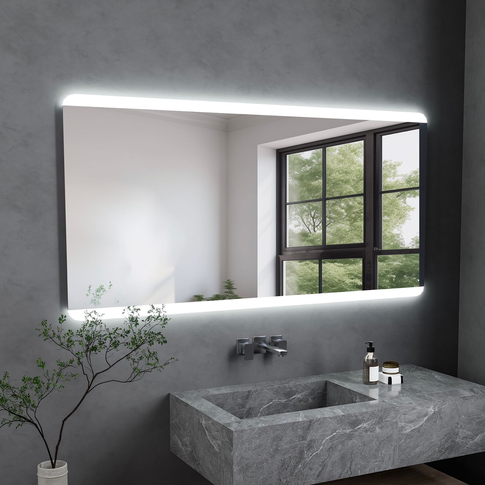 ESPEJO LUZ LED MODELO BNF1101 - BANOVA