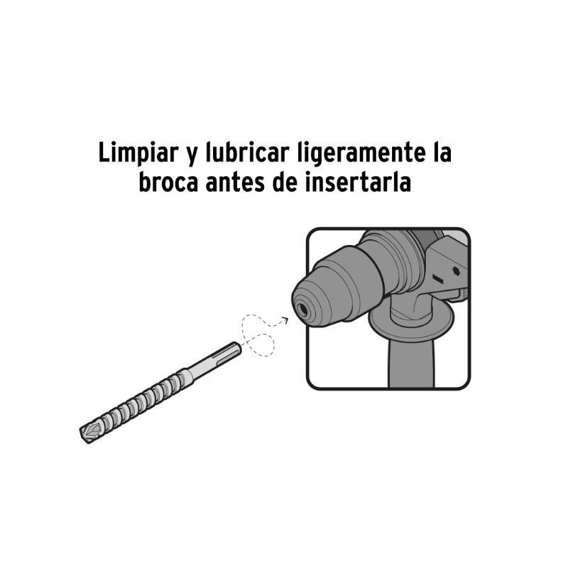 BROCA SDS MA X DE 1-1/8 X 21", TRUPER