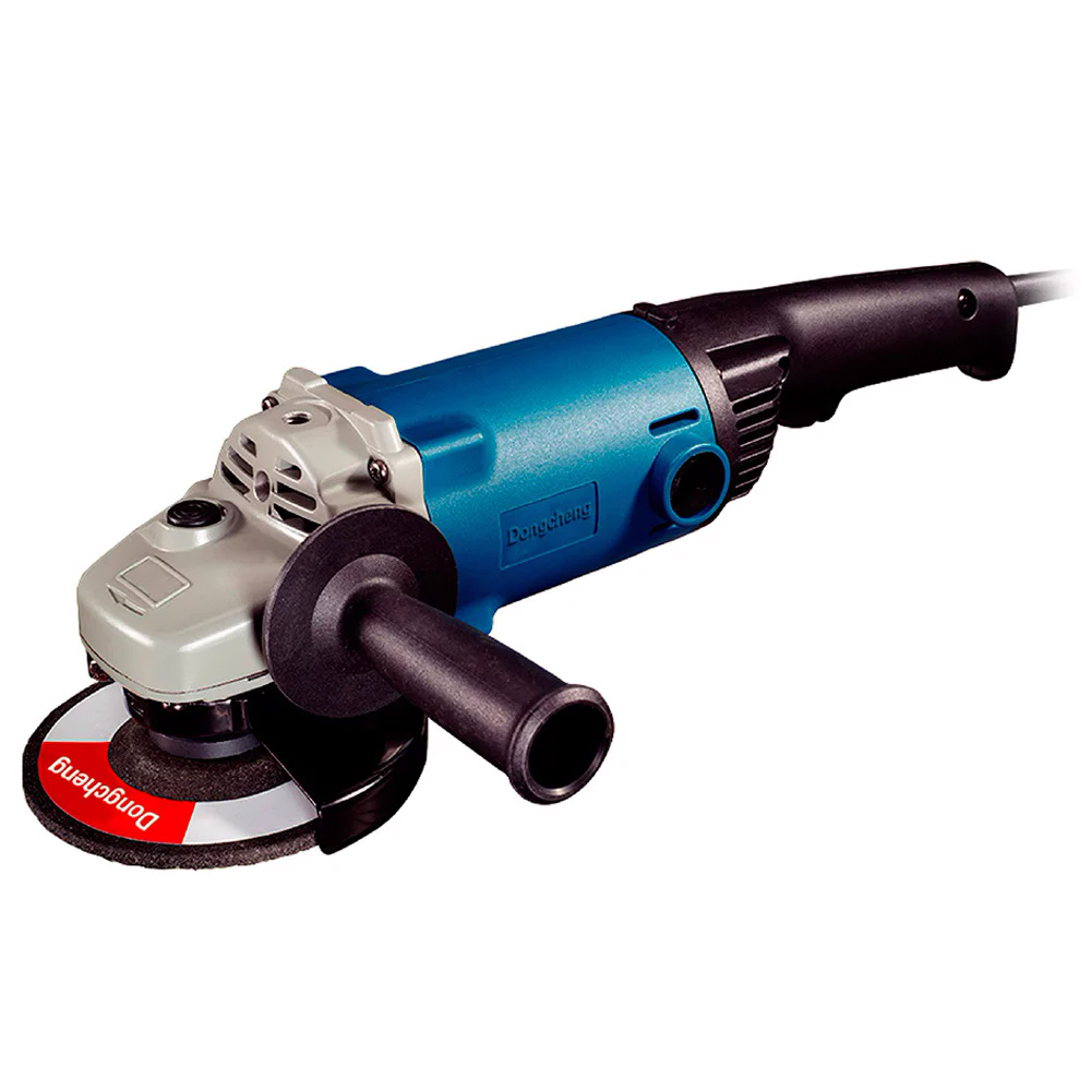 MINIESMERILADORA DE 4 1/2, DONG CHENG 1200 WATTS, 5/8 11,800 RPM USO INDUSTRIAL
