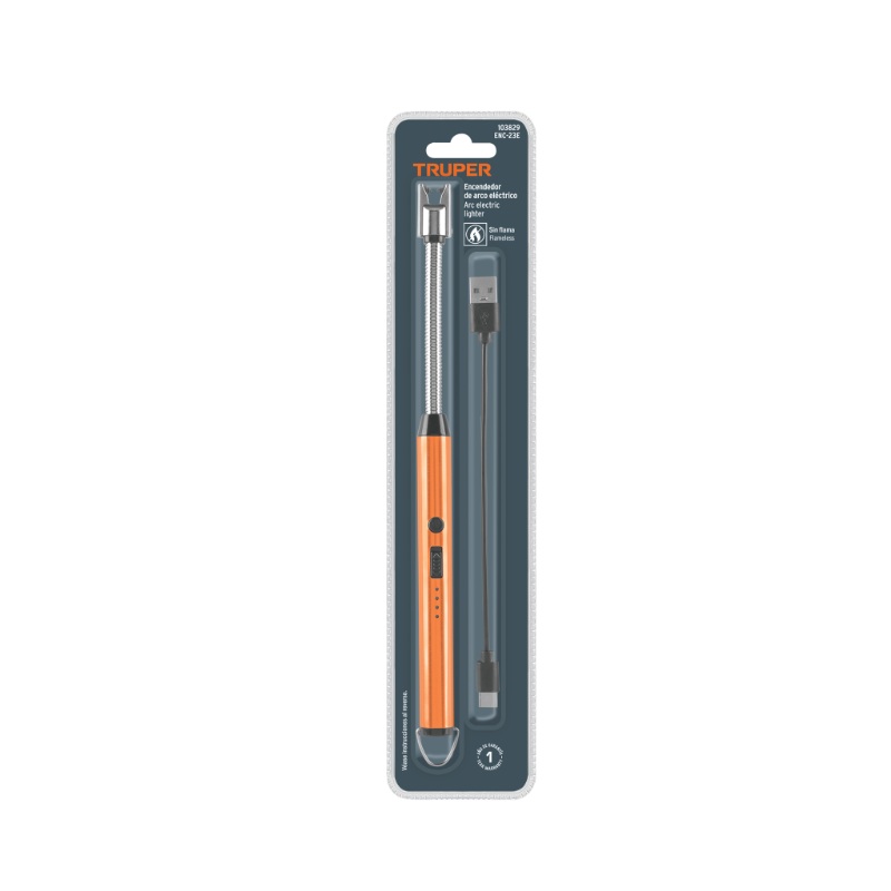 ENCENDEDOR PARA COCINA, DE ARCO ELÉCTRICO, 23 CM, TRUPER