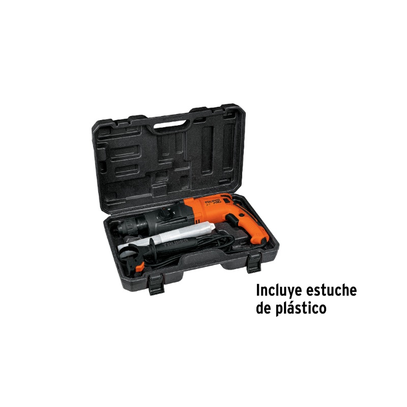 ROTOMARTILLO SDS PLUS/DESTORNILLADOR 3.2 J, 800W, TRUPER PRO