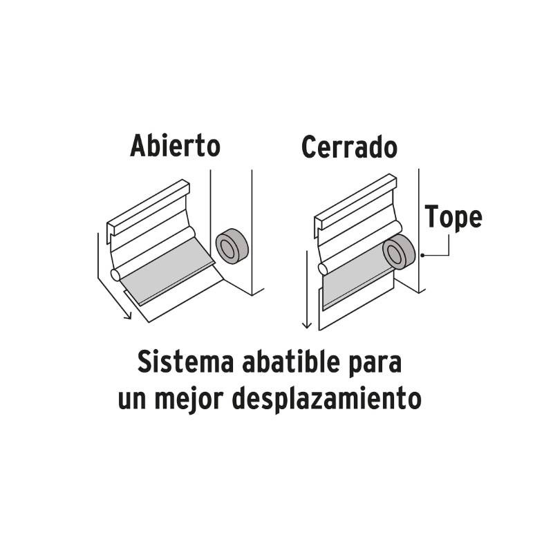GUARDAPOLVO AUTOMÁTICO 100 CM DORADO, HERMEX